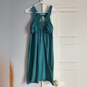 Maurices sleeveless teal dress